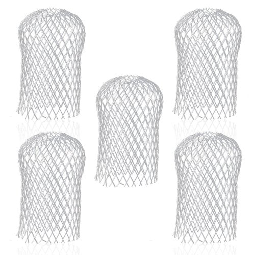 5 Pcs Gutter Downspout Guards, 3.5 Inch Expandable Aluminum Downspout Gutter Guard Strainer Filter, Gutter Filter Strainer Protectors Stops Blockage Leaves Debris