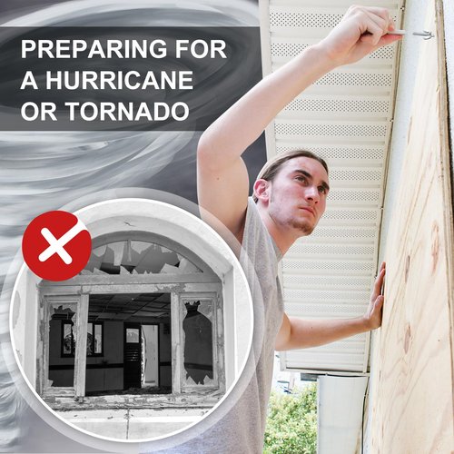Maasechs 200 Pcs 1/4" x 1" Hurricane Shutter Hardware Screw Protector Caps 6 mm Anchors Covers for Window White Covers Ends of Screw Bolts for Storm Hurricane Shutters Windows Exterior