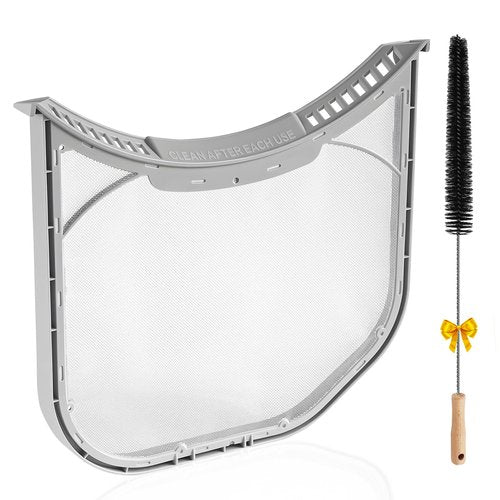 ADQ56656401 Dryer Lint Filter Replacement for LG & Kenmore, Durable Dryer Lint Trap Replacement with Lint brush vent cleaner, Lint Screen Replacement Compatible with Part ADQ566564 AP4457244 PS3531962
