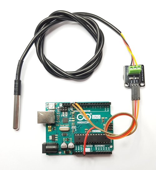 DIYables DS18B20 Temperature Sensor for Arduino, ESP32, ESP8266, Raspberry Pi, Waterproof Stainless Steel Probe, 2 Pieces