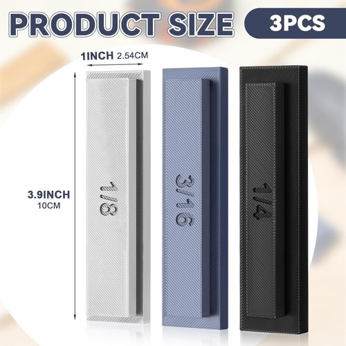 Chunful Trim Reveal Tool 1/8", 3/16", 1/4" Carpentry Tools for Marking Gauge Door Carpentry & Woodworking Accessories for Accurate Jamb Marking