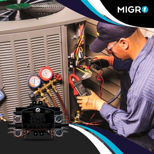 Migro 1 Pole 40 AMP Heavy Duty AC Contactor Replaces Virtually All Residential 1 Pole Models (Migro 1 Pole -2yr Warranty) Product Name