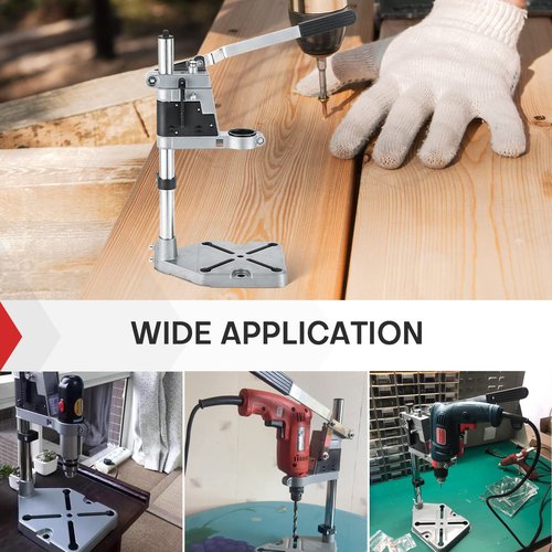 MAOPINER Universal Electric Drill Press Stand - Bench Clamp Tool Drill Workstation Repair