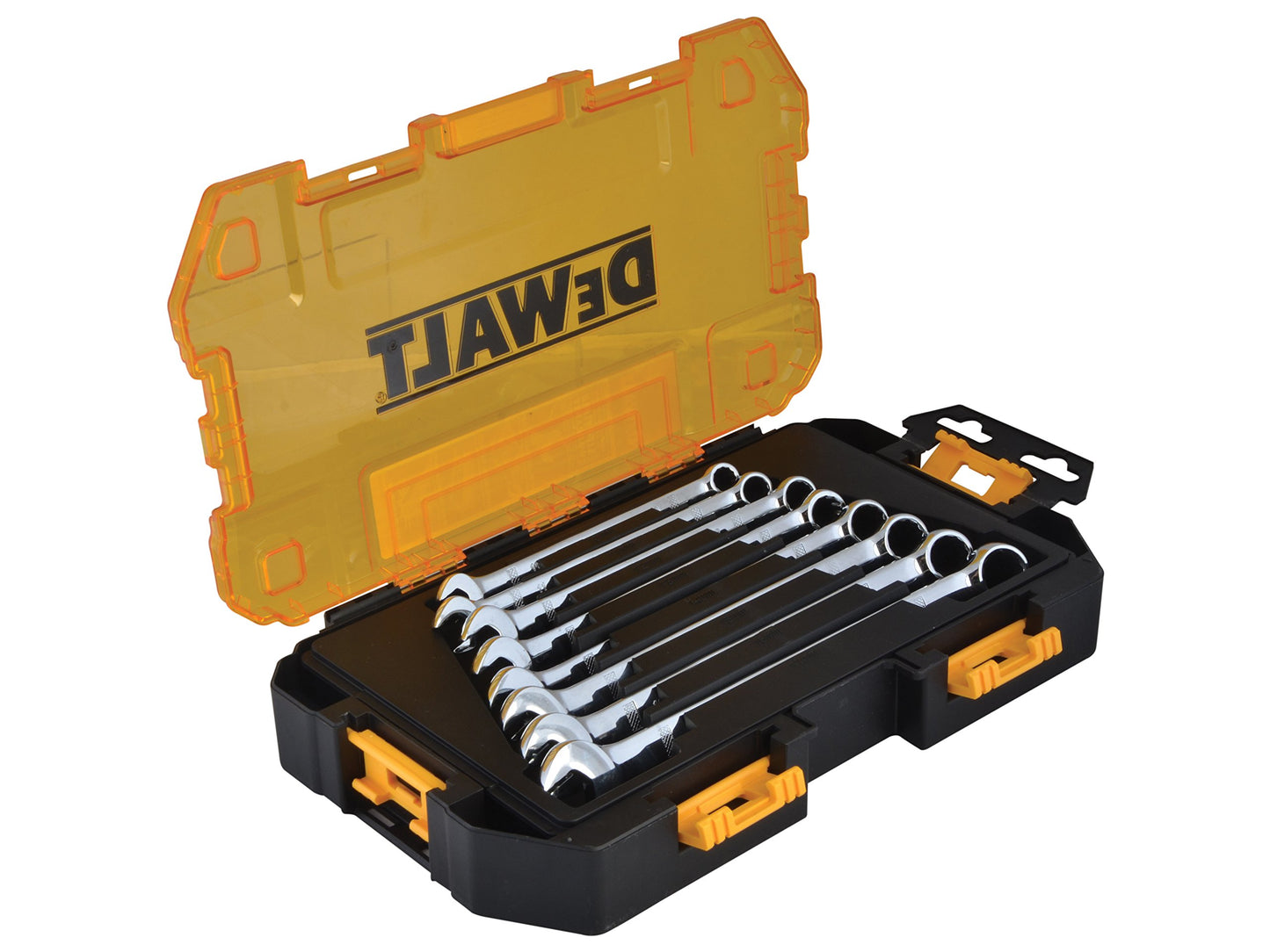 DEWALT Combination Wrench Set, Metric, 8-Piece (DWMT73810)