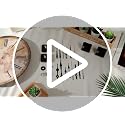 Hicarer 4 Pieces Long Shaft Clock Movement Kit with 5 Pairs of Hands - DIY Repair & Replacement
