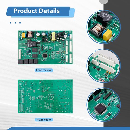 Upgrade WR55X10942C Control Board from Factory Retail Box Compatible with Ge Refrigerator Main Control Board/Motherboard Replace WR55X10942P WR55X11130 WR55X10552 WR55X10656 WR55X10996 WR55X11072