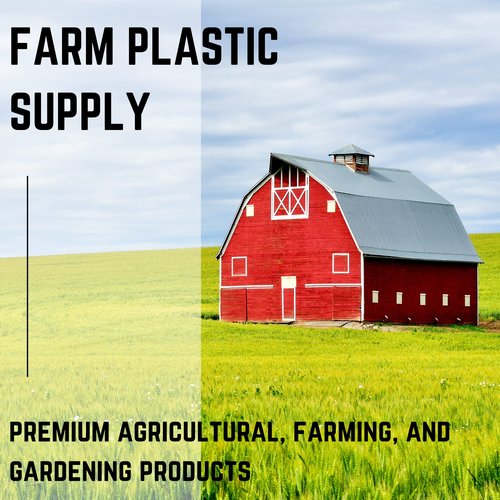 Farm Plastic Supply - Black Plastic Sheeting - 10 mil - (5' x 100') - Black Plastic Tarp, Polyethylene Vapor Barrier Sheeting, Painters Tarp