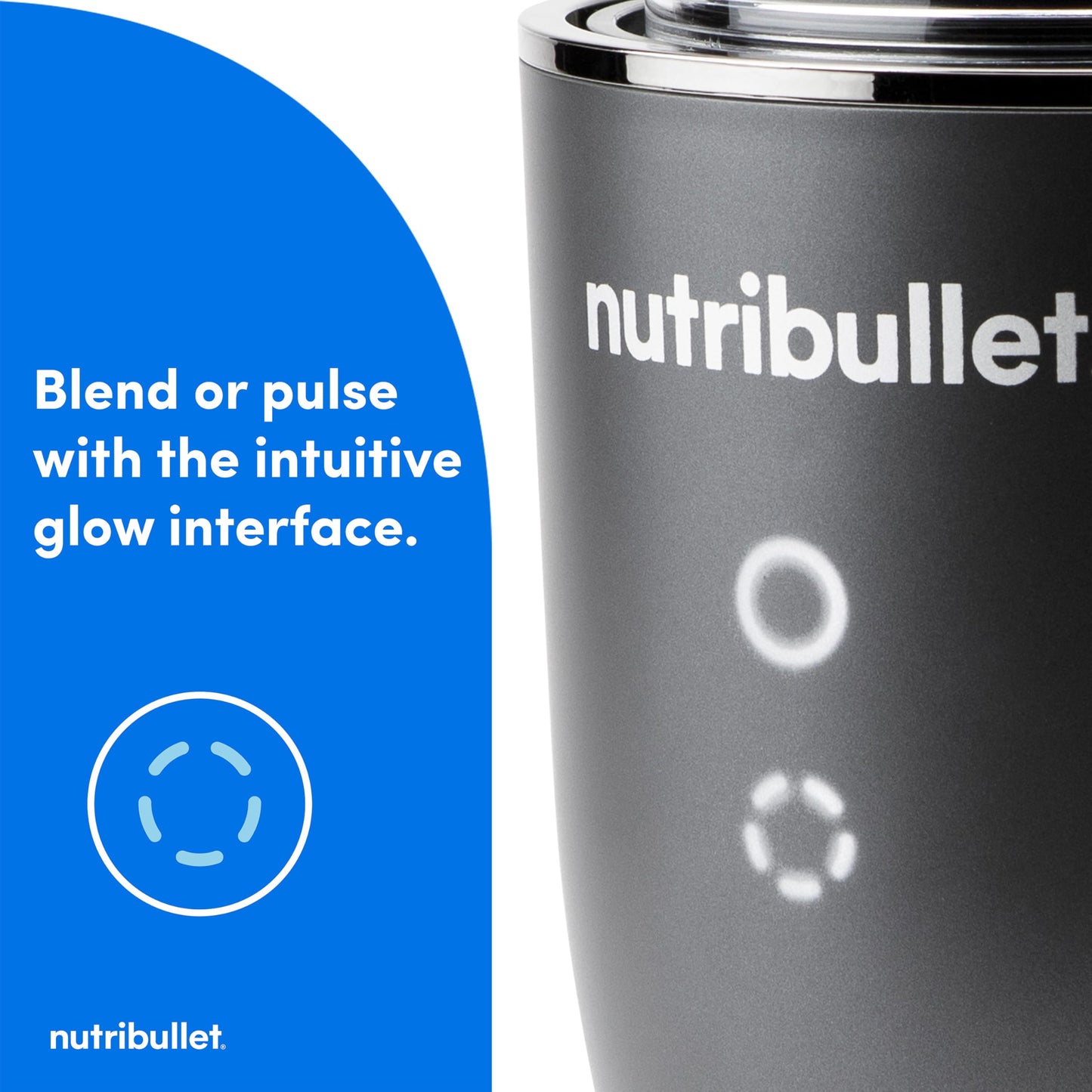 nutribullet® Ultra Personal Blender, 1200W, for Smoothies Shakes & Protein - Quietest Single-Serve Blender with Titanium Coated Blades, 3 BPA-Free Cups (32oz + 24oz), To-Go Lids, Dishwasher Safe, Gray