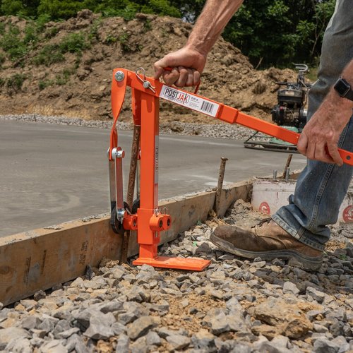 PostJak 20" Manual Post Puller – Heavy-Duty Stake & T-Post Remover Tool – Compact Fence Post Puller for Ground Rods, Tent Stakes & Pipes