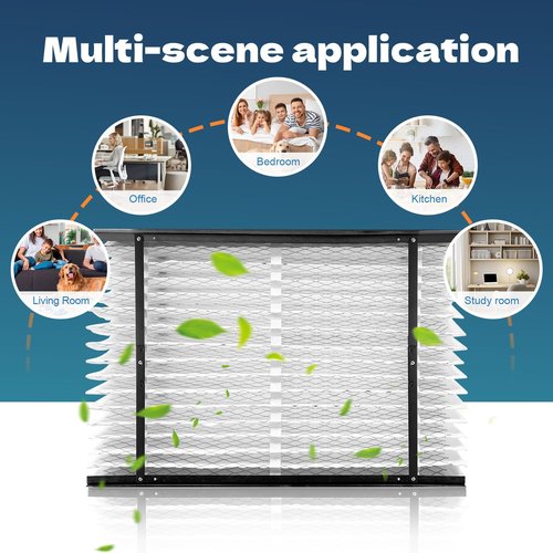 2-Pack 210 Replacement Filter Compatible with AprilAire Whole House Air Purifiers MERV 11 Air Purifiers, Models 1210, 1620, 2210, 2216, 3210, 4200, Size: 20x25x4