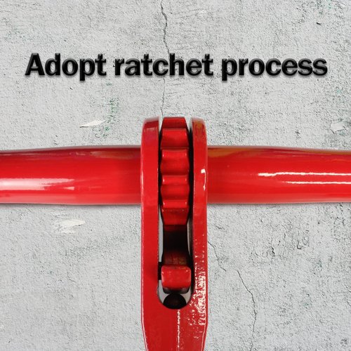 ENJ 4 Pack Ratchet Load Binder with 2 Grab Hooks, for 5/16-3/8 Grade 70 Transport Chain, Load Binder with 5,400 Pound Working Load Limit