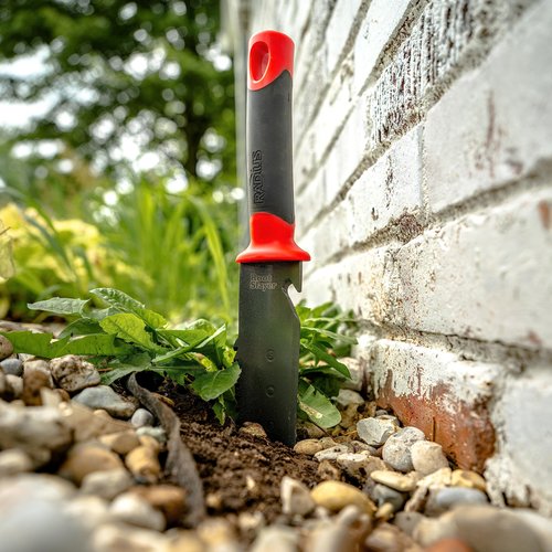 Radius Garden 16211 Root Slayer Soil Knife, Red