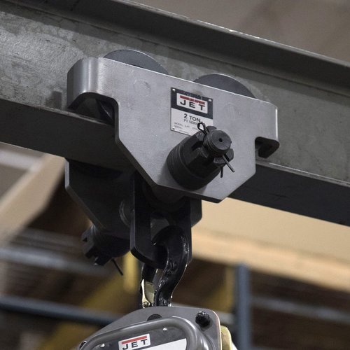 JET 1-Ton Heavy-Duty Manual Trolley (Model 1-PT)