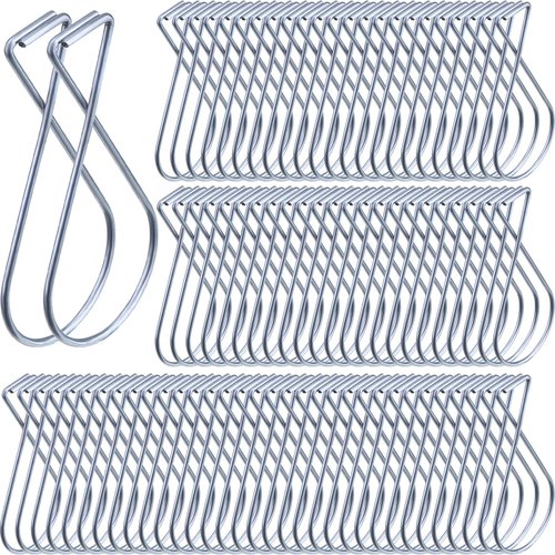 Outus 30 Packs Ceiling Hook Tile Hooks T-bar Clips Drop Grid Clip Heavy Duty for Light Plant Office Home Stores Classroom and Wedding Decorations