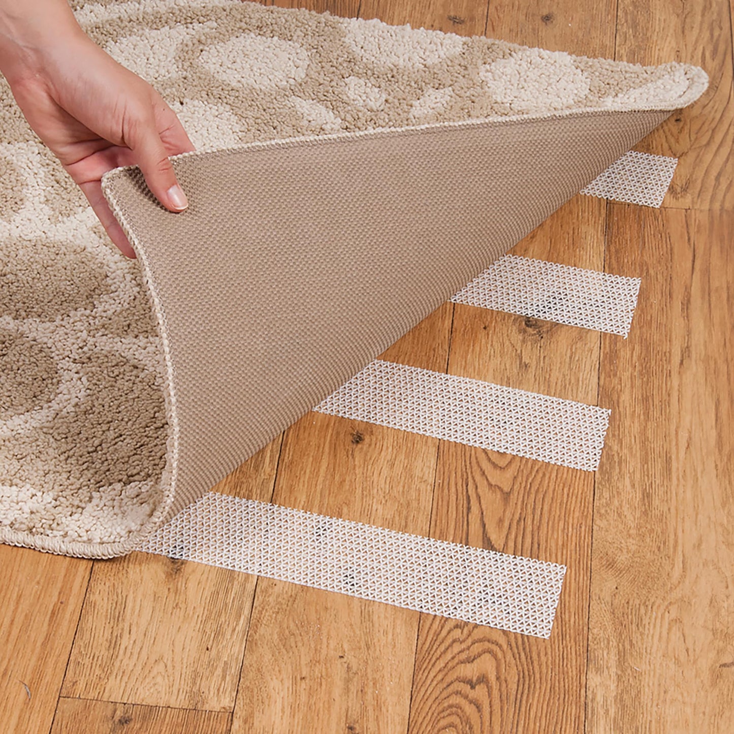 Roberts 50-588 Rug Gripper Indoor 3 Inch by 60 Foot Mat and Rug Carpet Tape for Removable Installations