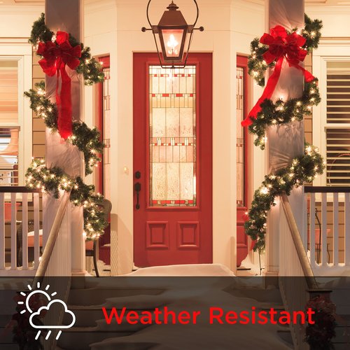 UltraPro Outdoor Outlet Timer - Dusk-to-Dawn Sensor, Single Outlet Light Automation, Weather-Resistant, Seasonal Landscape Timer, Black, 1 Pack