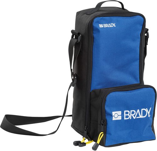 Brady Portable Printer Soft Case for Brady BMP41, BMP61, BradyPrinter M611 Printers,Blue/Black