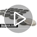 Yelanon Furniture Sliders for Carpet 3.5 inch - 20 pcs Heavy Duty Moving Pads