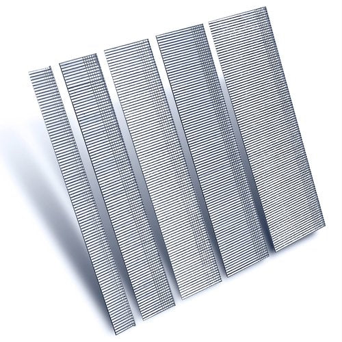 SimCos18 Gauge Brad Nails 2”,1-1/2",1-1/4",1",5/8",1600 pcs Assorted Project Pack,Galvanized 18 GA Nail Gun Nails Assorted and Small Finishing Nails for Pneumatic, Electric Brad Nailer