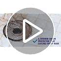 ShowerShroom Stainless Steel Shower Drain Hair Catcher - Inside Fit, No Size, USA Made