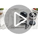 Nutribullet Replacement Cups & Lids - 32oz & 24oz with To-Go Lid & Lip Ring (6 pcs) for 600W & Pro 900W