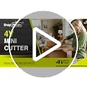SnapFresh Green Cordless Electric Scissors for Cardboard Leather Plastic 4V