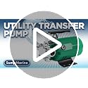 SumpMarine Water Transfer Pump Without On/Off Switch 115V 330 GPH Portable Electric Pump with 6' Hose Kit