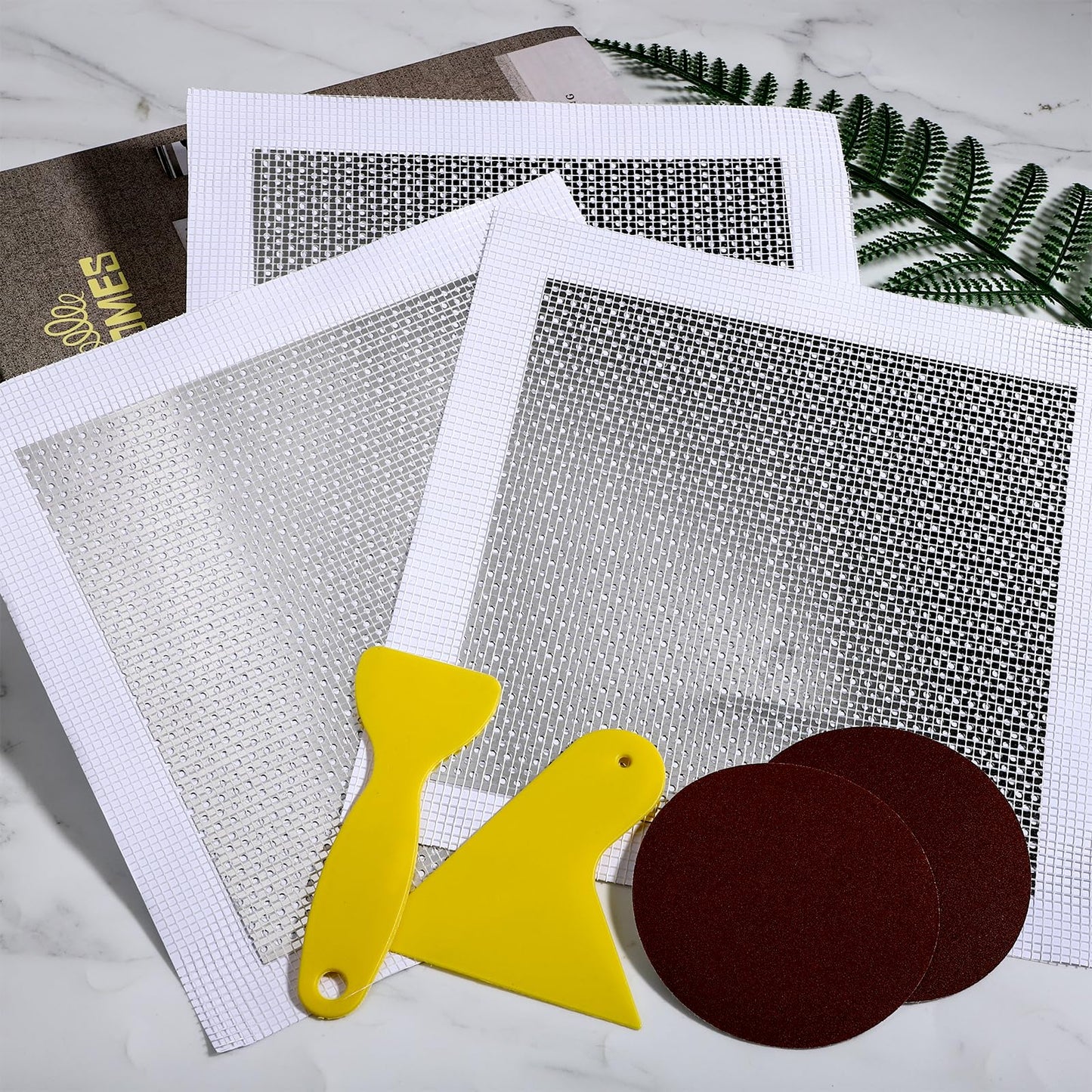 10 inch Drywall Repair Patch, 3 Pack Drywall Repair Kit Large Hole Patch-Repair for Drywalls Heavy Duty Self-Adhesive Mesh Drywalls Patch Kit, Dry Wall Hole Repair-Patch for Drywall-Plaster Wall