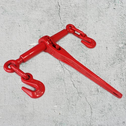 ENJ 4 Pack Ratchet Load Binder with 2 Grab Hooks, for 5/16-3/8 Grade 70 Transport Chain, Load Binder with 5,400 Pound Working Load Limit