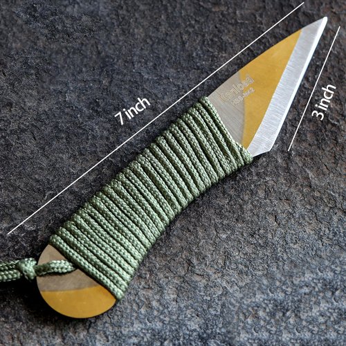 Konload Garden Knife Grafting Tools HSS-M42-HRC66-69 Full-Tang Handmade Grafting Knife for Budding Bonsai Tools