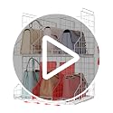 Sonyabecca 2-Pack Adjustable Purse Organizer Dividers for Closet Storage