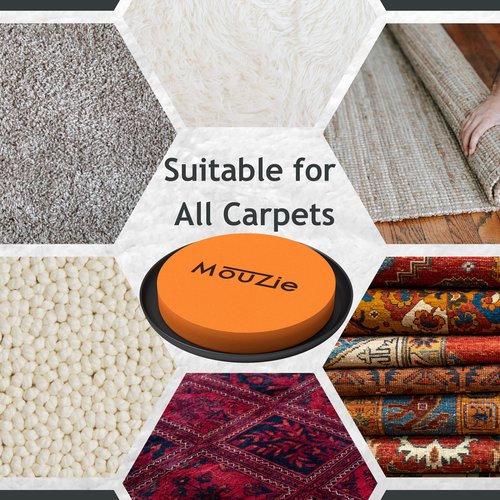 Heavy Duty Furniture Sliders Movers Slider Pads Mover Coasters with Lifter Tool Lift Jack Set for Lifting and Moving Large Appliance and Furniture Over Carpet Hardwood Floors Tile