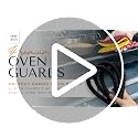 Linda’s Essentials 14-Inch Silicone Oven Rack Guards, 3-Pack – Heat-Resistant Rack Protectors for Easy Safe Handling (Black)