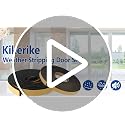 Kikerike Self Adhesive Foam Weatherstrip Tape 1/2in x 1/4in x 16.5ft for Door & Window Sealing