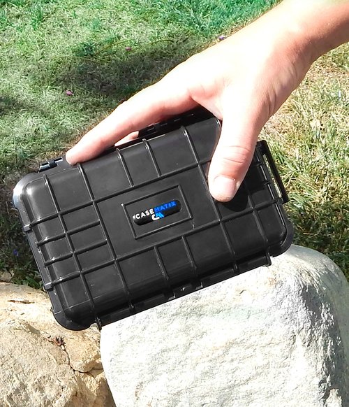 CASEMATIX Waterproof Case Compatible with Flir C5, C2, C3 Thermal Imager, Seek Shot pro, PerfectPrime Infrared Cameras with Rugged Exterior, Case Only
