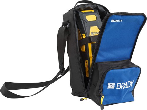 Brady Portable Printer Soft Case for Brady BMP41, BMP61, BradyPrinter M611 Printers,Blue/Black