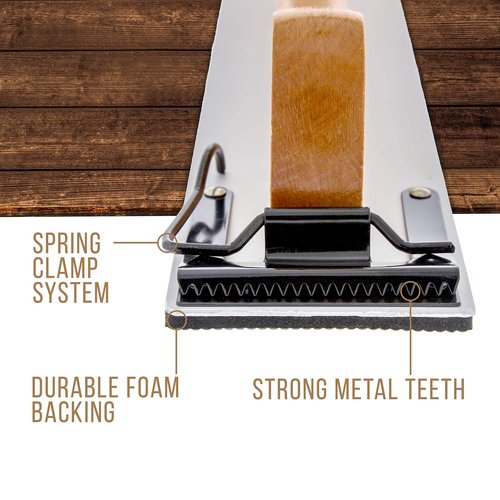 TCP Global Wooden Handle Longboard Sander for PSA Sandpaper 16-1/2" x 2-3/4" or Continuous Rolls PSA Sticky Paper