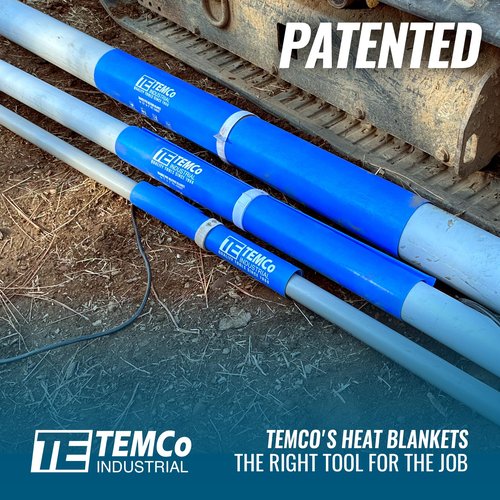 TEMCo TH4001 PVC Conduit Heat Blanket Bender 1/2" - 1 1/2"