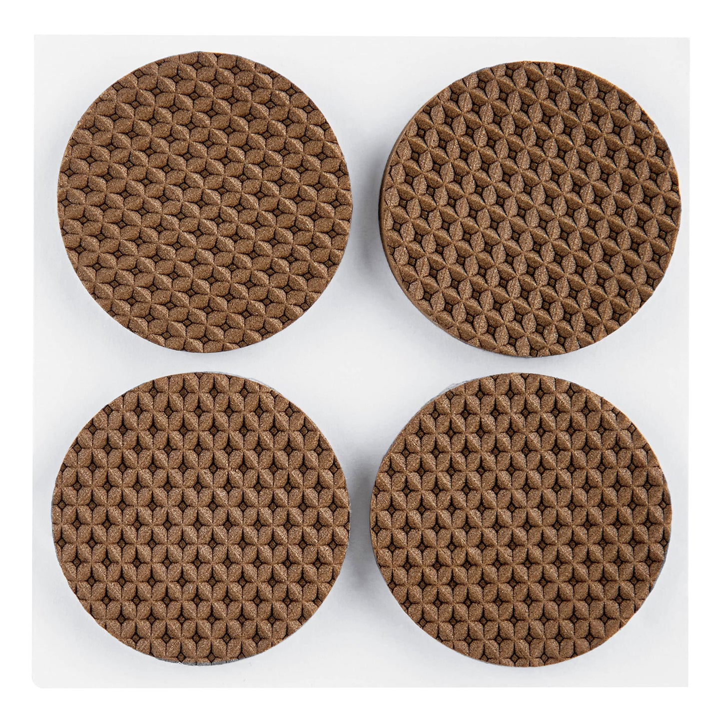 Scotch SP940 051141598079 Gripping Pads, 1.5', Brown, 8 Count
