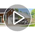 Gray VEVOR 10x20 ft Carport Replacement Canopy Cover Waterproof UV Shelter