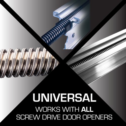Genie Screw Drive Lube – Reduce Noise with Only Recommended Lubricant Garage Door Openers, 0.25 oz. Each (3 Pack) -GLU-R, 9.00in. x 7.00in. x 0.60in, Original Version