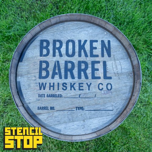 Stencil Stop Personalized Custom Stencils for Spray Painting - Customizable for Logos, Businesses, Images - 14 Mil Mylar Plastic [18 x 18 inches]