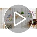 Beautiful 6-Piece Flower Wall Decals Peel & Stick Botanical Wall Art