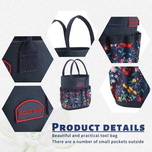 13 Pieces Succulent Tools Kit with Organizer Bag,Gardening Tool Set with Tote,Mini Succulent Garden Tool Kit Succulent Bonsai Planter Set Indoor Gardening,Miniature Indoor Fairy Planting Care