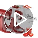 InnoMoon Fruit & Vegetable Strainer Attachment for KitchenAid White-1