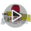 Ready America Tornado Emergency Kit for 2 Persons - 3 Day Survival Backpack