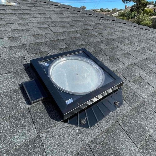 Solatube 290 DS LP 14-inch Low Profile Tubular Skylight DIY Kit - Natural Daylighting for Kitchen, Bathroom, Garage