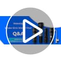 Waterdrop RF15 Water Filter Replacement - Black, Compatible with 15UA/15UB/15UC