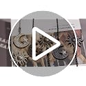 Copper Ceiling Fan Pull Chain Set Decorative Beaded Pendant Extension 12 Inches - Totem Bohemia Style