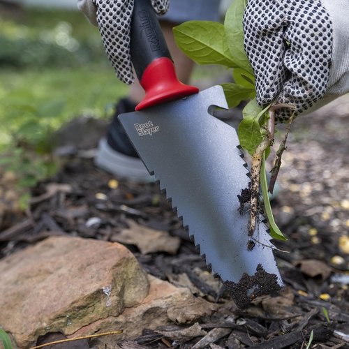 Radius Garden 16011 Root Slayer, Trowel, Red